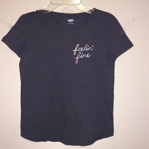 Old navy girls tee shirt